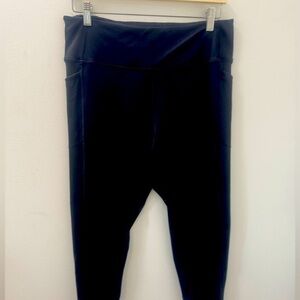 Victoria's Secret Sport High Rise Pocket Legging Black Essential Women's crop XL